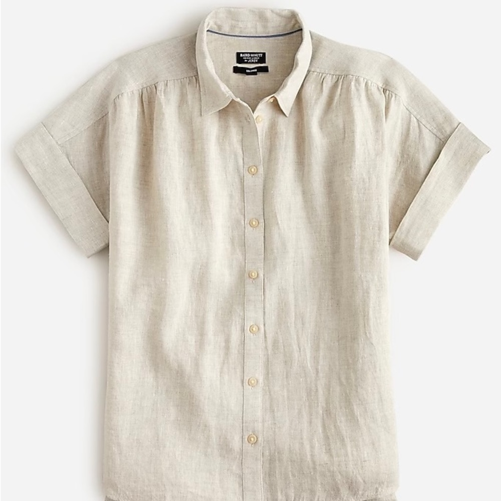 J Crew Linen Top